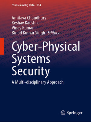 cover image of Cyber-Physical Systems Security